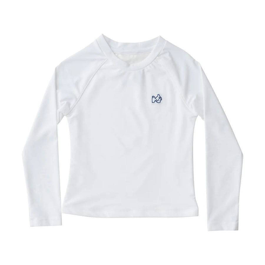 Boy's Reef Long Sleeve Rashguard Crisp White