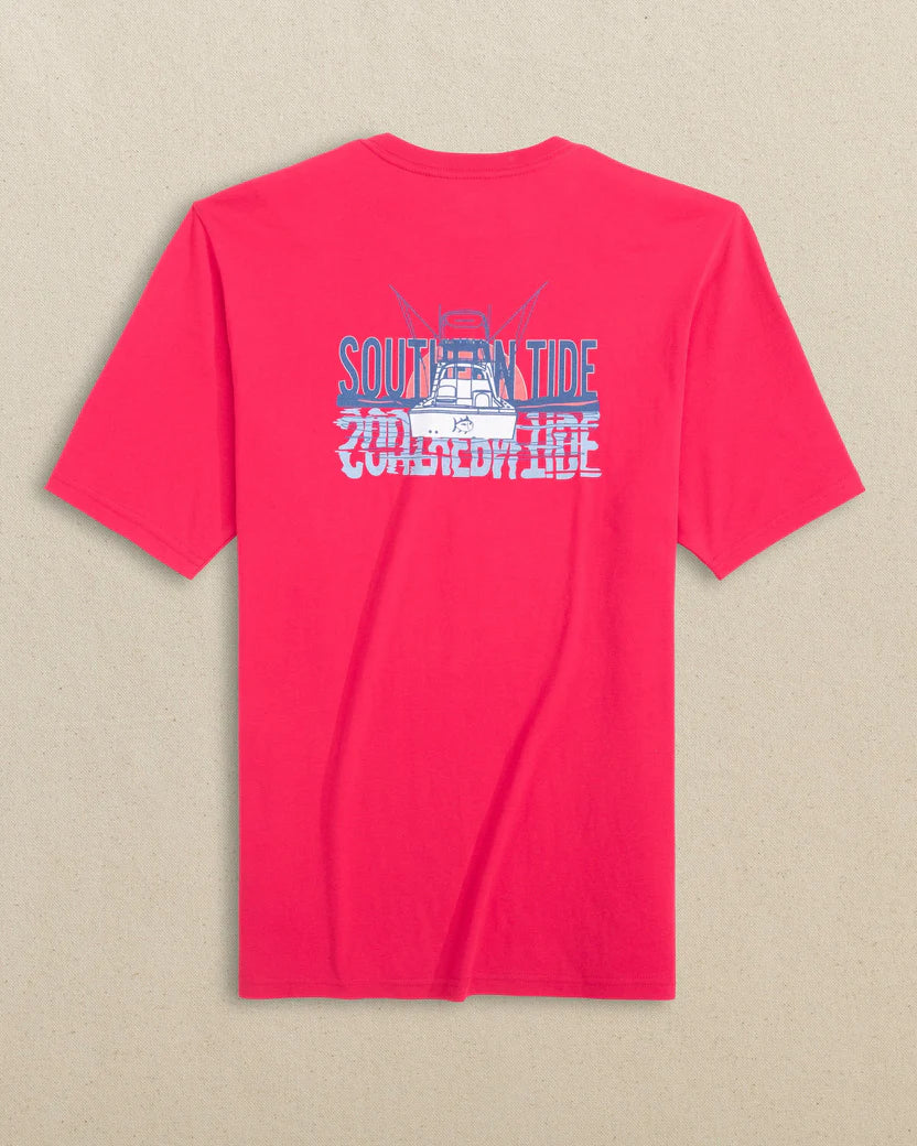 ST Trawler Short Sleeve T-Shirt - Grenadine Red