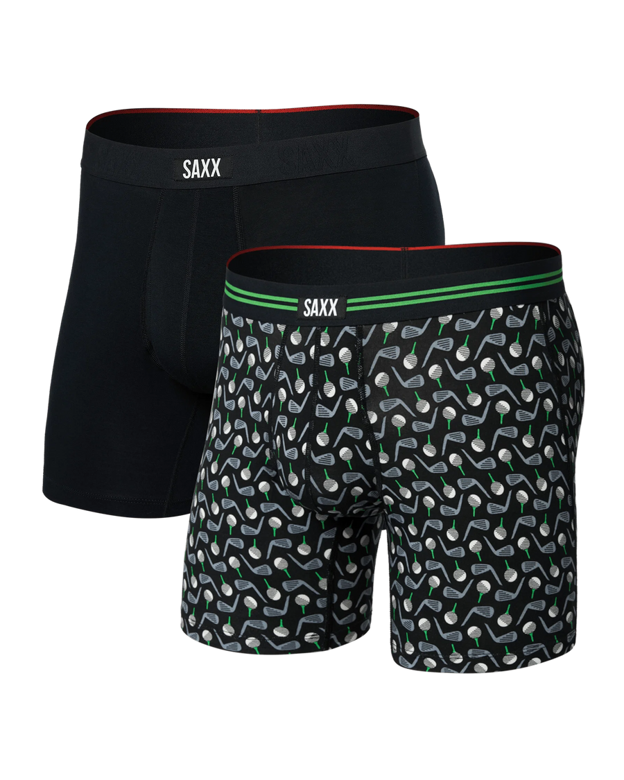 Vibe Xtra Soft Comfort (2 Pack)-Back Nine/Black