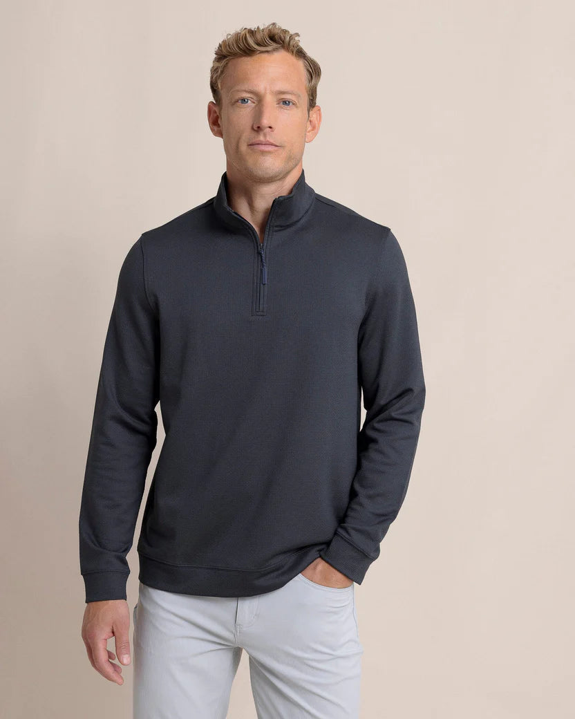 Schooner Quarter Zip - Caviar Black