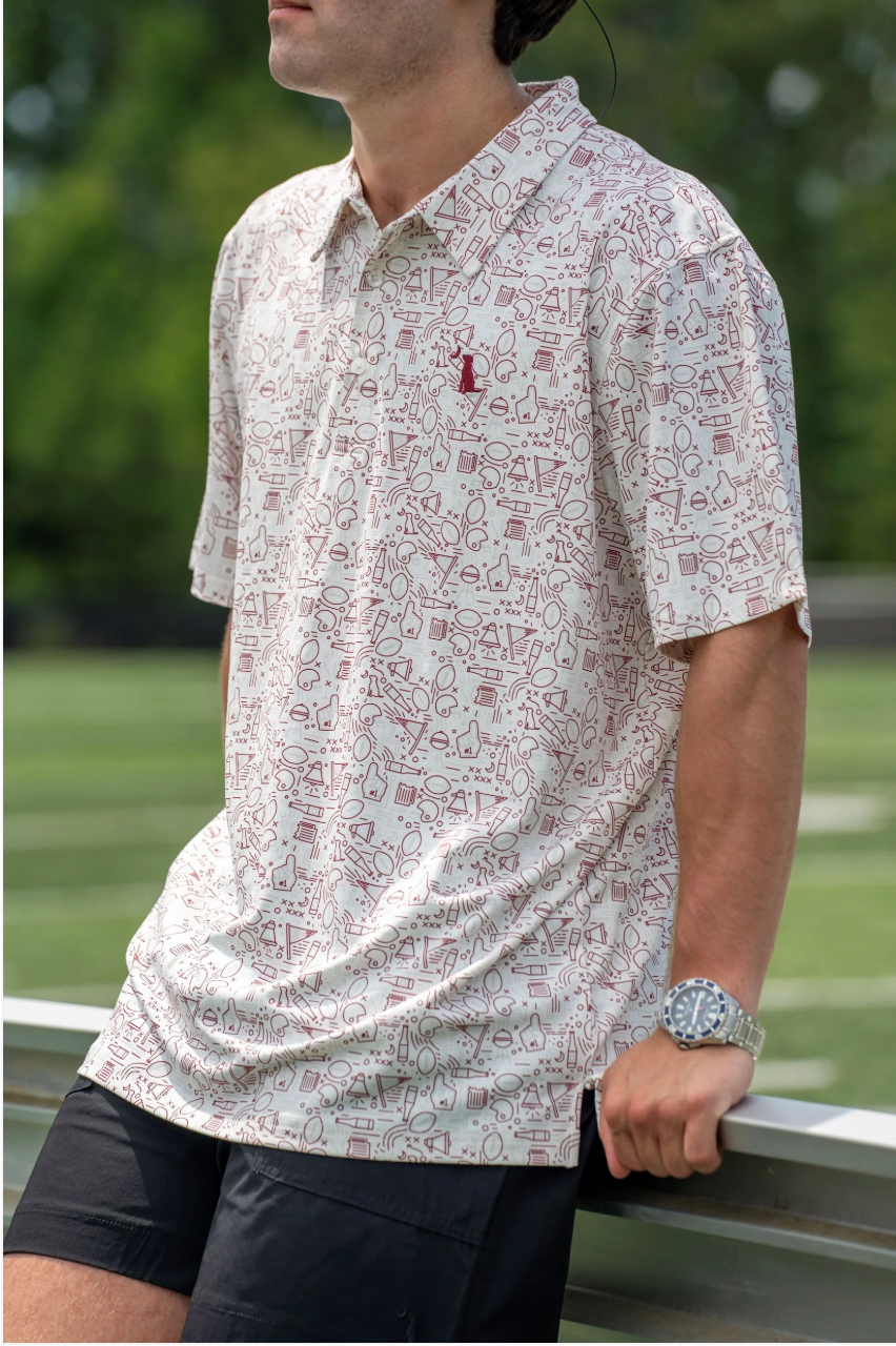 Collegiate Game Day Dirty Myrtle Polo