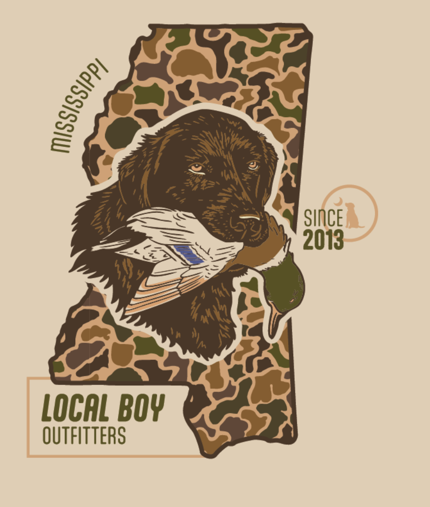 Old School Retrieve State SS Tee - MS