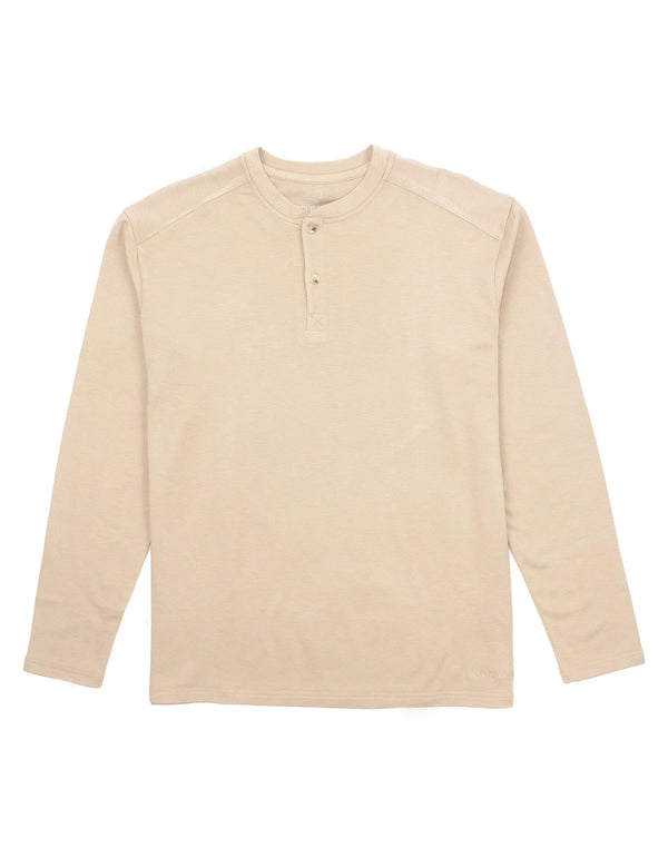 Shoreline Henley Long Sleeve Birch