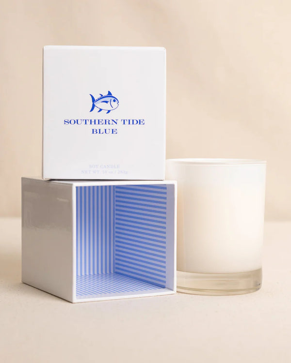 Southern Tide Blue Scented Candle
