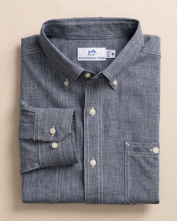 Southern Tide Dock Shirt - Seven Seas Blue
