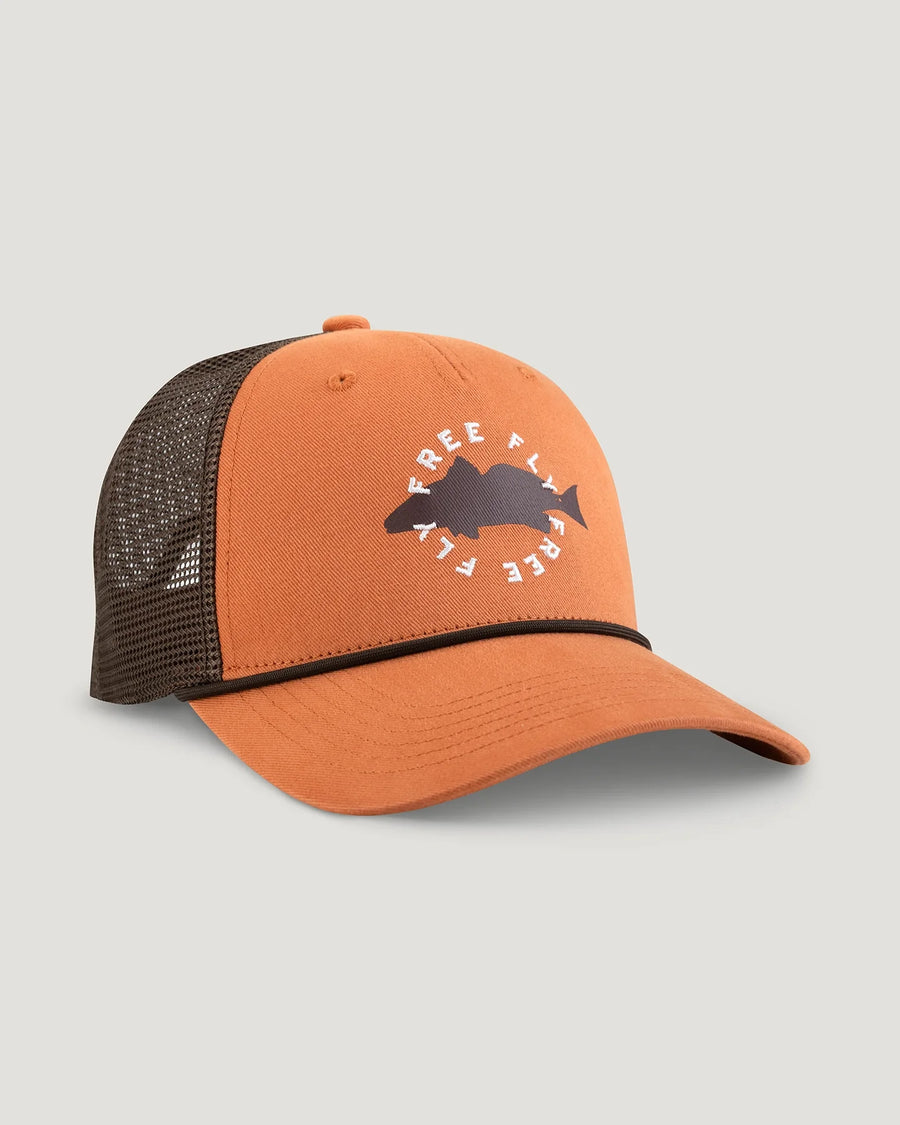 Target Species Trucker Hat - Redfish - Rust