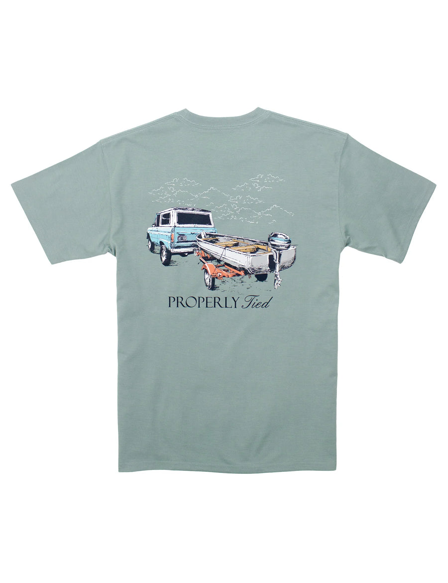 Towing The Line Short Sleeve - Fog