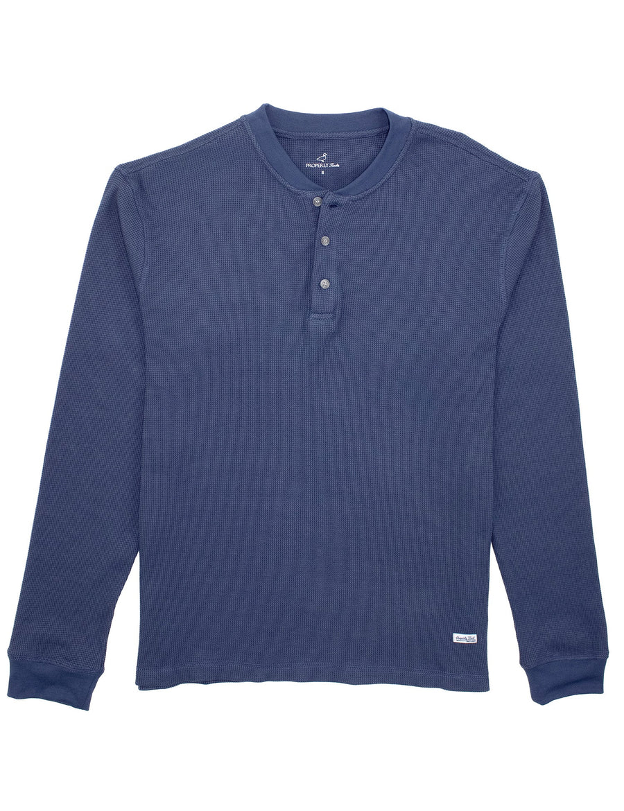 Trek Henley - River Blue