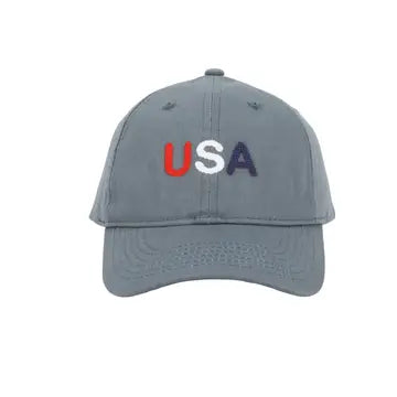 USA Kids Hat with Needlepoint Embroidery