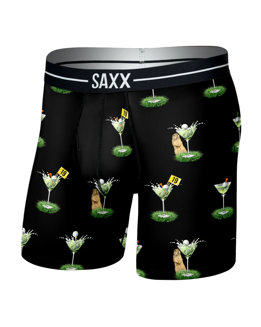 VOLT BREATHABLE MESH BOXER BRIEF-MY HANDICAP-BLACK