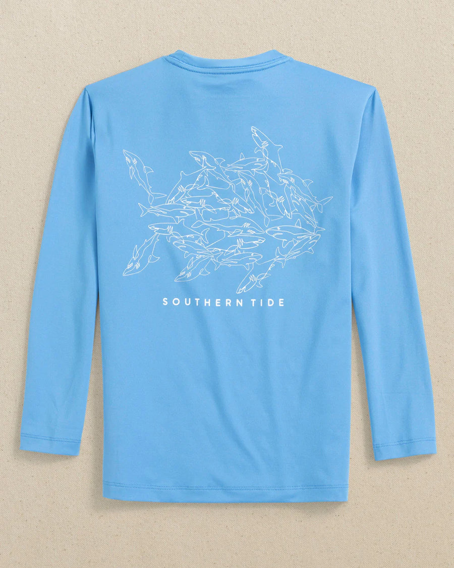 Youth OH Sharks Performance Long Sleeve Tee