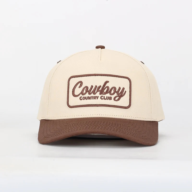Club Patch Hat Brown