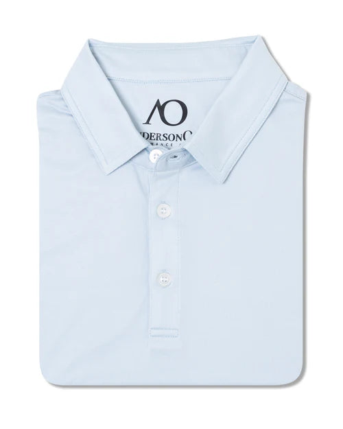 Gamer Polo - Niagara Mist Heather