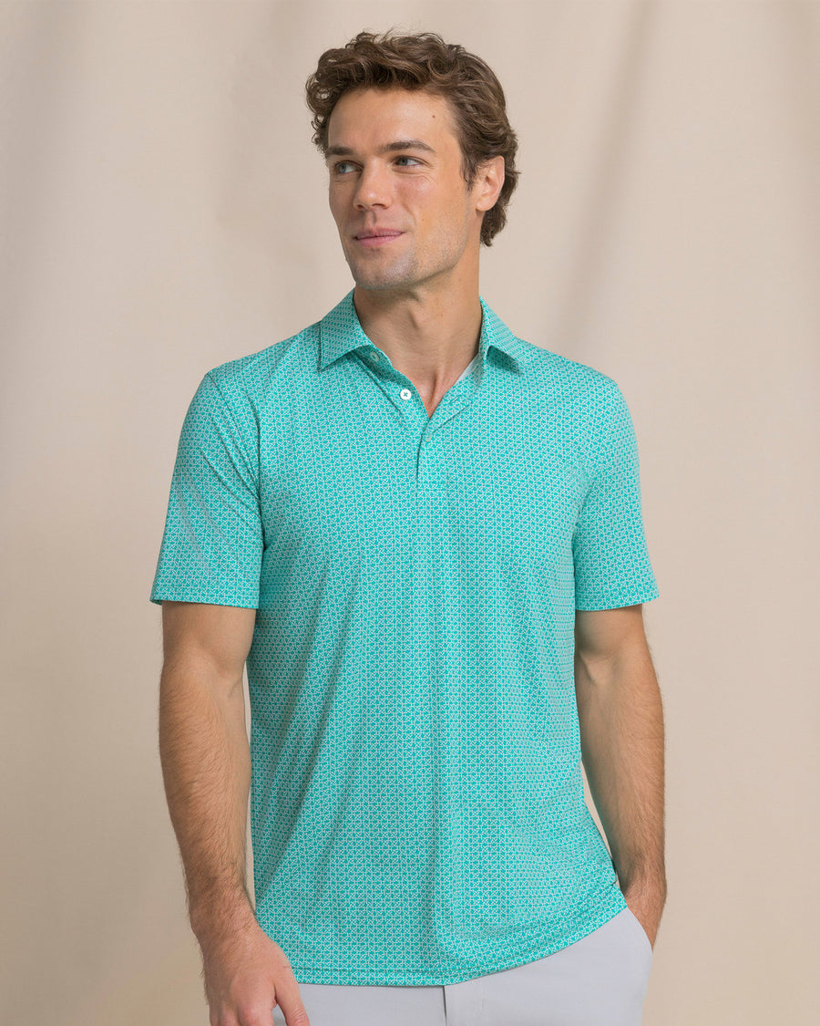 M SS Driver Weaving Around Polo-Persian Green