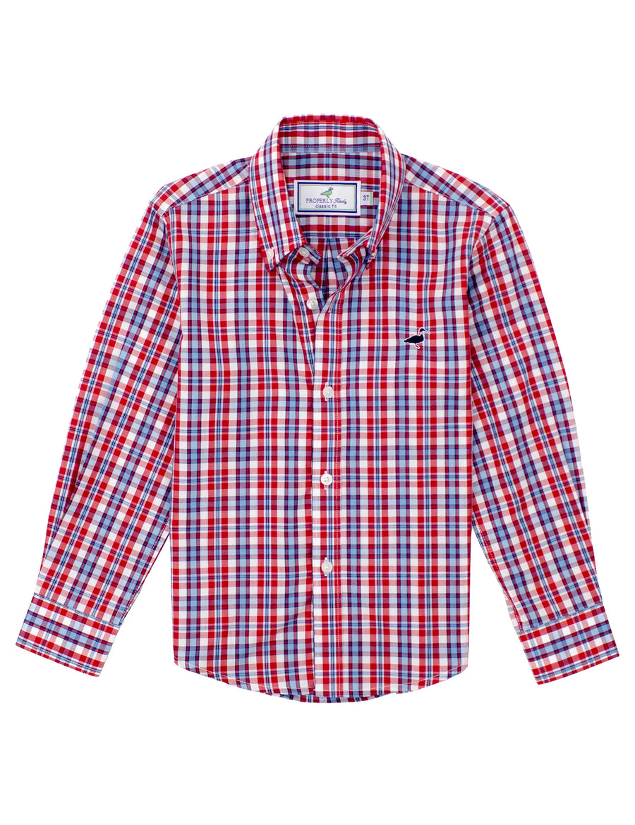 Boys Seasonal Sportshirt USA