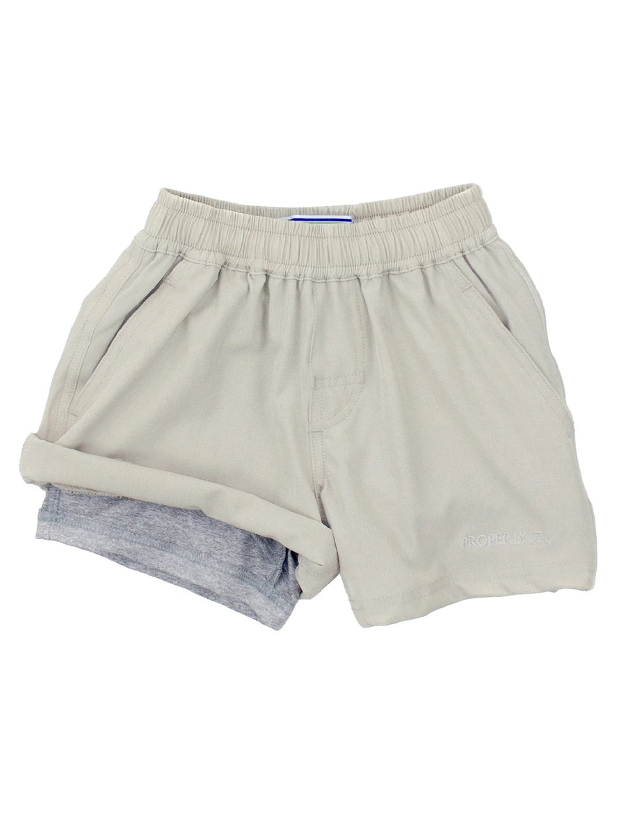 Boys Ace Short -Sand