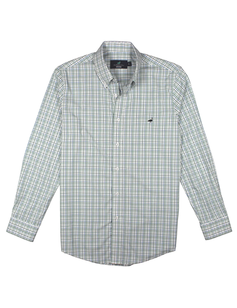 Seasonal Sportshirt Sage Stream