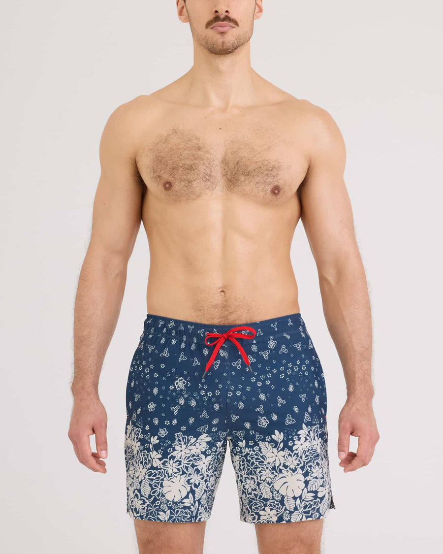 Oh Buoy 2N1 7" -Bandana Tropic-Indigo