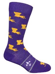 LOUISIANA - PURPLE/GOLD